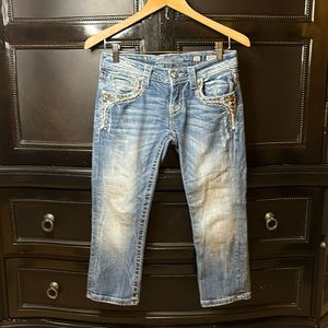 Miss Me signature Capri jeans size 26 women's